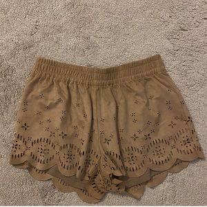 MINKPINK Suede Shorts size Medium
